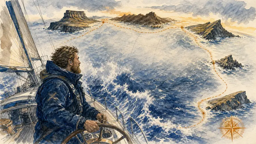 海面上的孤帆与五大海角